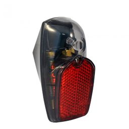 Led achterlicht union op spatbord met batt. bulk rvs 4307-sm (01A018500)
