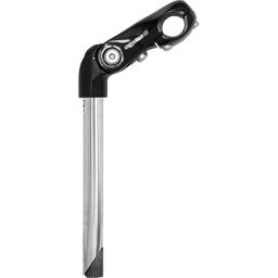 Ergotec stuurp Kobra Vario tube 25.4/110 rvs/zw (4016538084340)