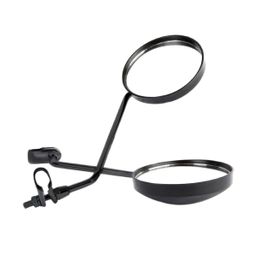 Mirage spiegel rond groot, zwart (8718836202681)
