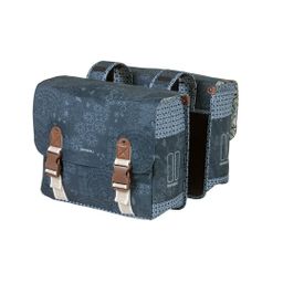 Basil fietstas dubbel Boheme indigo blue (8715019180118)