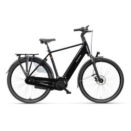 BATAVUS Finez E-Go Power N8 HEREN Zwart Glans 61cm 2025 (8713568497077)