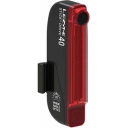 LEZYNE STICK+ DRIVE REAR black 40lumens (4710582553820)