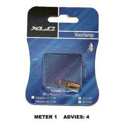 Voorlamp Xlc hal.6v 3.0w met kraag (8715957012434)