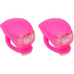 Urban proof UP Siliconen LED Fietslampjes set Pink (8714044402318)