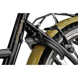 Loekie Superstar 18" Meisjes black 28cm 2026 (8713568467377)
