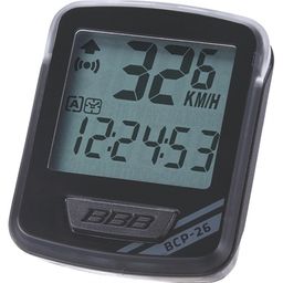 Bbb BCP-26 Fietscomputer NanoBoard 12-functies Zwart (8716683102215)