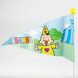 Studio 100 Bumba Fietsvlag wit/geel (8712864734459)