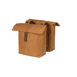 Basil City dubbele fietstas UBS 28-32L camel bruin 18073 (8715019180736)