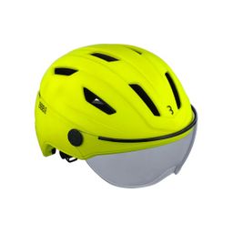 Bbb BHE-57 Helm Move Faceshield Transparent L (55-61cm) Neon Geel (8716683135190)