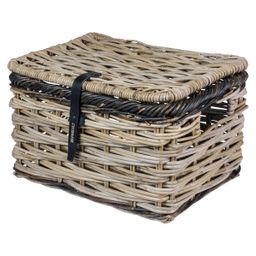 Basil Mand bas rotan dijon l v m/deksel gry/zw (8715019130847)