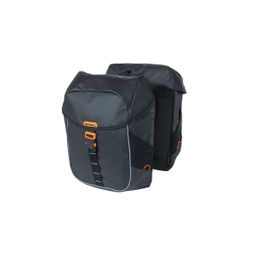 Basil Tas bas miles dubbel black orange 34l (8715019180866)