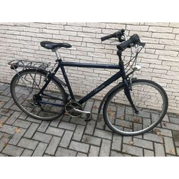 Finila Stadsfiets Heren Blauw-zwart 57cm 2002 (F.7968)