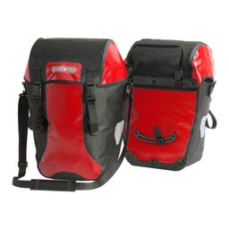 Ortlieb 2x Tas achter bike packer classic f2601 red-black ql2 (4013051035392)