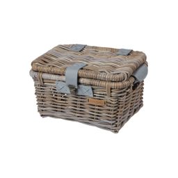 Basil mand riet Denton S + deksel grey (8715019130625)