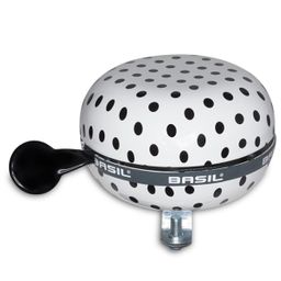 Basil bel Ding Dong 80mm Dots wt/zw (8715019503993)