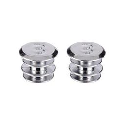 Bbb BHT-90S Stuurdoppen 2 Stuks Chroom (8716683046199)