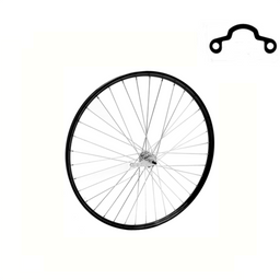Falkx Achterwiel 28x1 1/2 zwart, KT remnaaf, spaak 13, W (8718347832650)