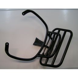 Piaggio Achterklapdrager prima/sprint mat zwart (606001M)