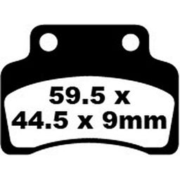 Remblokken Ebc fa-235 keeway/new viva/heroism (5050953007583)