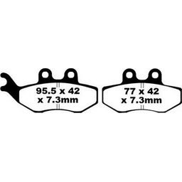 Remblokken Ebc fa-194 runner 180cc (5050953006791)