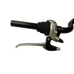 Remgreep Saccon gripshift zwart/zilver stel (8054729091674)