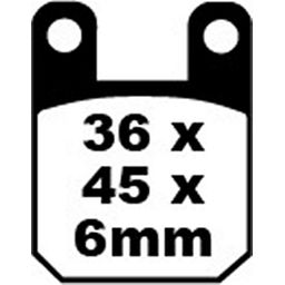 Remblokken Ebc fa-115 peugeot (5050953006739)