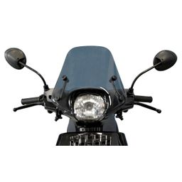 Piaggio Windscherm zip laag smoke compleet (672481)