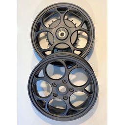 Velgenset Vespa sprint / primavera matt zwart (7432031440488)