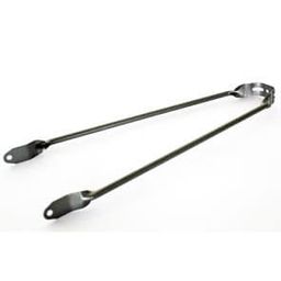 Merkloos Spatd stang 28 grijs pad klein gat (8716637010450)