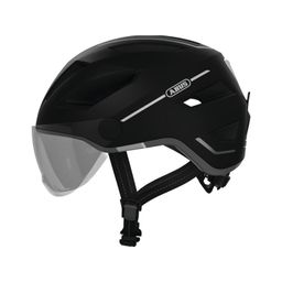 Helm Abus pedelec 2.0 ace velvet black l 56-62 cm met vizier (4003318819292)