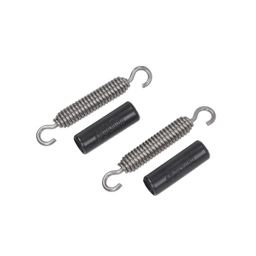 Uitlaat trekveerset Polini rvs met rubber 67mm (8054705073083)