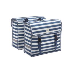 Tas New looxs fiori dubbel check blue 30l (8714827982112)