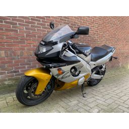 Yamaha YZF600R Thundercat 1-cilinder, 4-takt, vloeistofgekoeld, injectie Zwart / Grijs / Geel 2000 (F.25988)