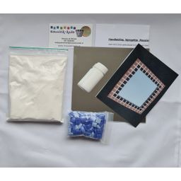 Pakket spiegel blauw / licht blauw