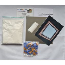 Pakket spiegel blauw / oranje