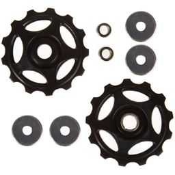 Derailleur wieltje Shimano 8v set 2007 alivio boven+onder (4524667194002)