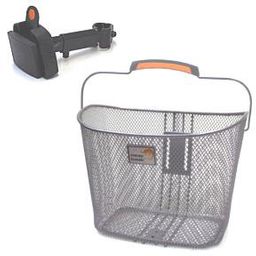 NEW LOOXS fietsmand, voorop Toscane Maten (LxBxH): 34x25x25cm, afneembaar, staal, (8714827986523)
