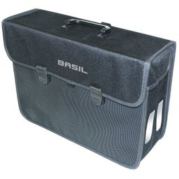 Basil fietstas enkel Malaga XL zwart 17L (8715019170195)