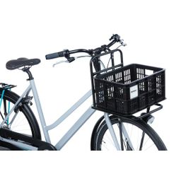 Basil fietskrat S black 17.5L recycled (8715019211102)