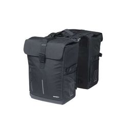 Basil tas dubbel movemik 2.0 zwart (8715019184321)