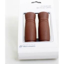 Herrmans handvatten Cut 93 120mm bruin (6438534001967)
