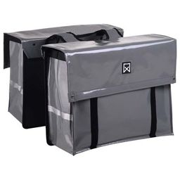 Willex Dubbele Bisonyl Krantentas Com Donkergrijs (5425023130940)