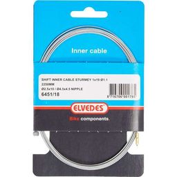 Elvedes schakel binnenkabel SA 2 nippels 2.5x10 en (8716706001785)