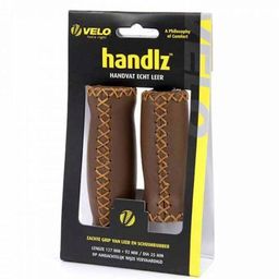 Velo handvatten leer 92/127mm donker bruin (8717729486702)