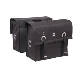 Willex Dubbele Krantentas Zwart 52L (5425023130858)