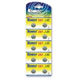 Konnoc batt LR44 1.5V krt (10) (8717729115299)