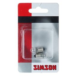 Fietslampjes Simson achter per 2 stuks verpakt (8711646206504)