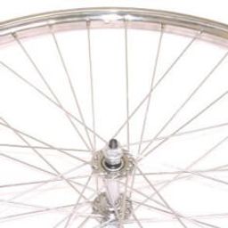 Roland voorwiel 28 vast staal WS33 zink spk (4043598042652)