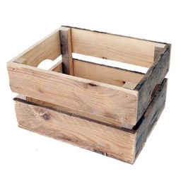 Merkloos transport/ bagage krat hout (8717185903812)