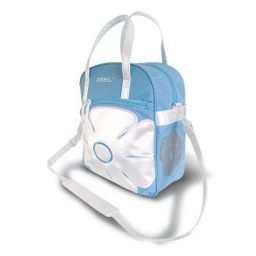 Tas Basil Shopper kinder jasmin 17287 blauw /wit 10ltr 29x11x32 (8715019172878)
